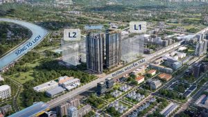 Phối cảnh dự &aacute;n Masterise Nguyễn Tr&atilde;i b&ecirc;n ga Metro v&agrave; đường Nguyễn Tr&atilde;i